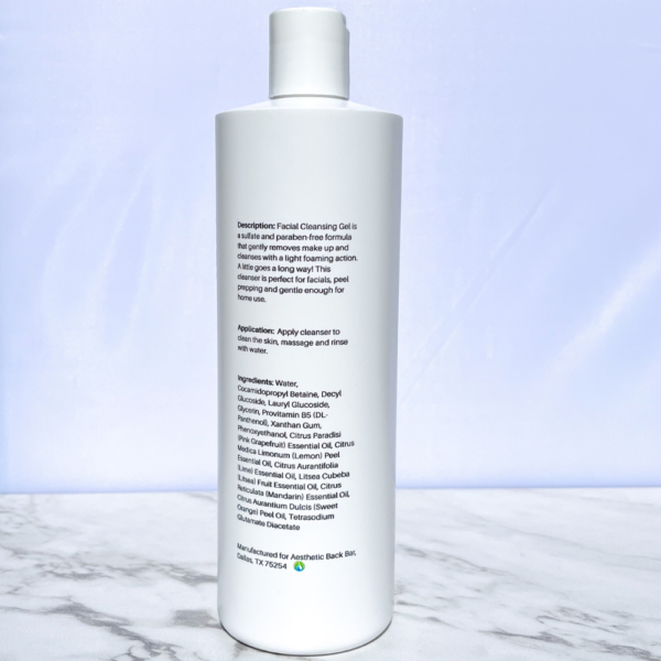 facial gel cleanser