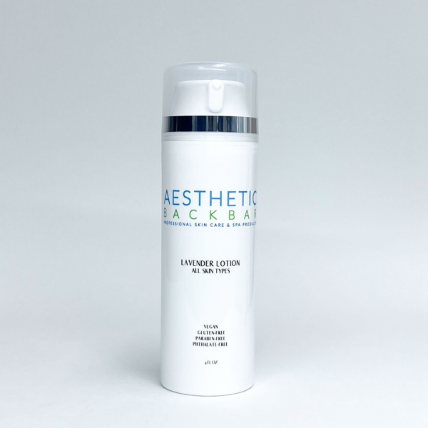 esthetrician supplies lotion for aesthetician