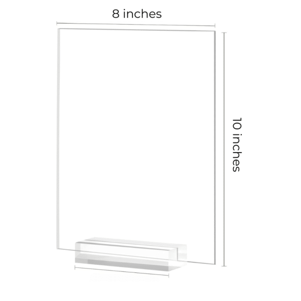 Customizable Acrylic Business Sign, Create Your Own Sign, Fully Editable Sign