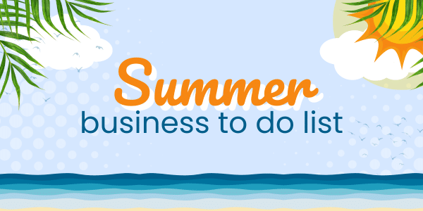 skincare business to do list for summer