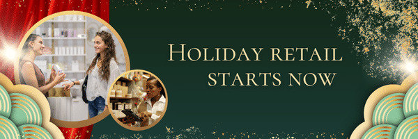holiday retail for estheticians